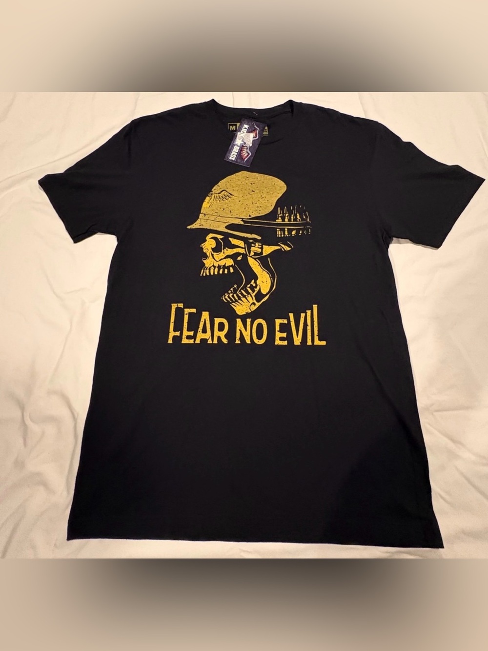 Kick Brass “Fear No Evil” Mens Size: Medium T-Shirt-New